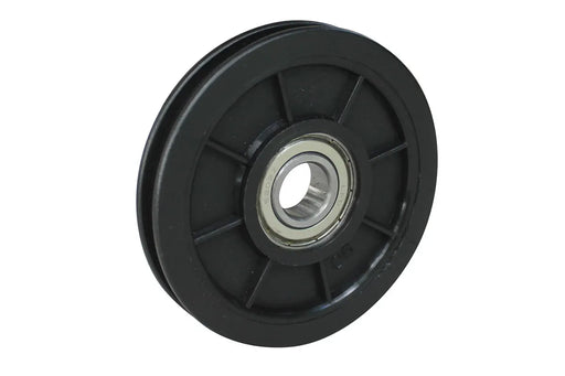 Nylon roller wheel with ball bearings