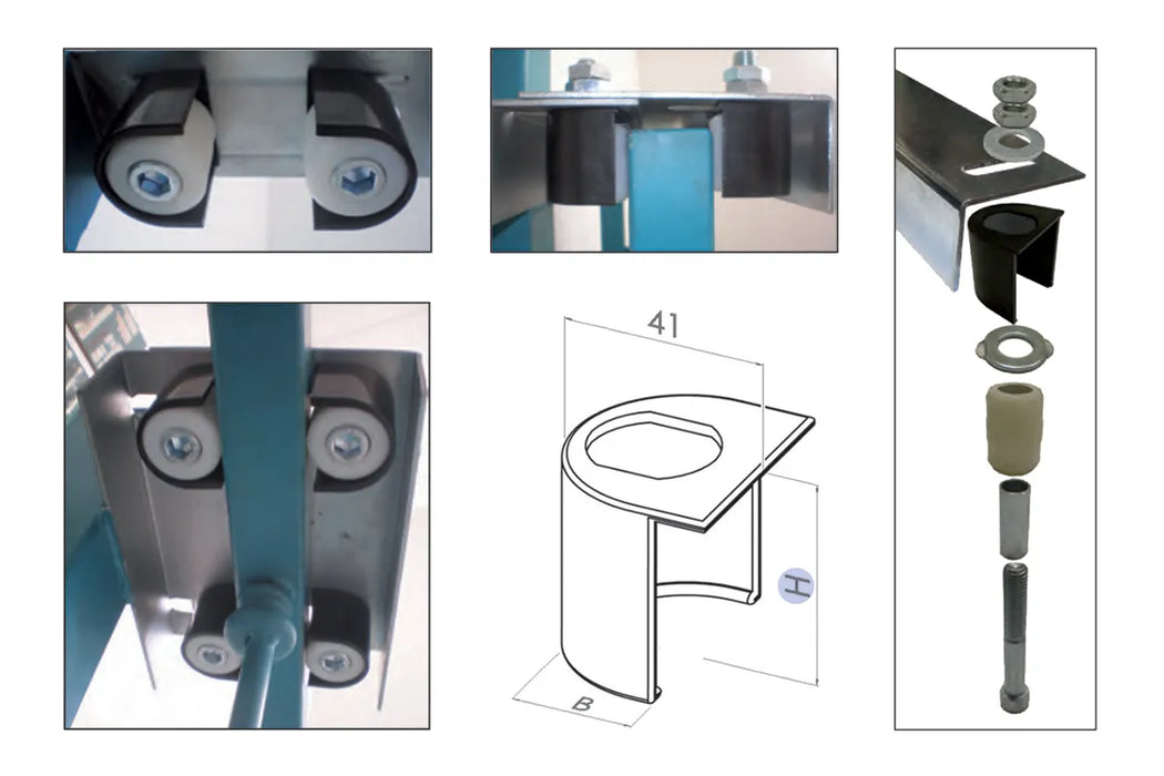 Safety Cover for Gate Guides