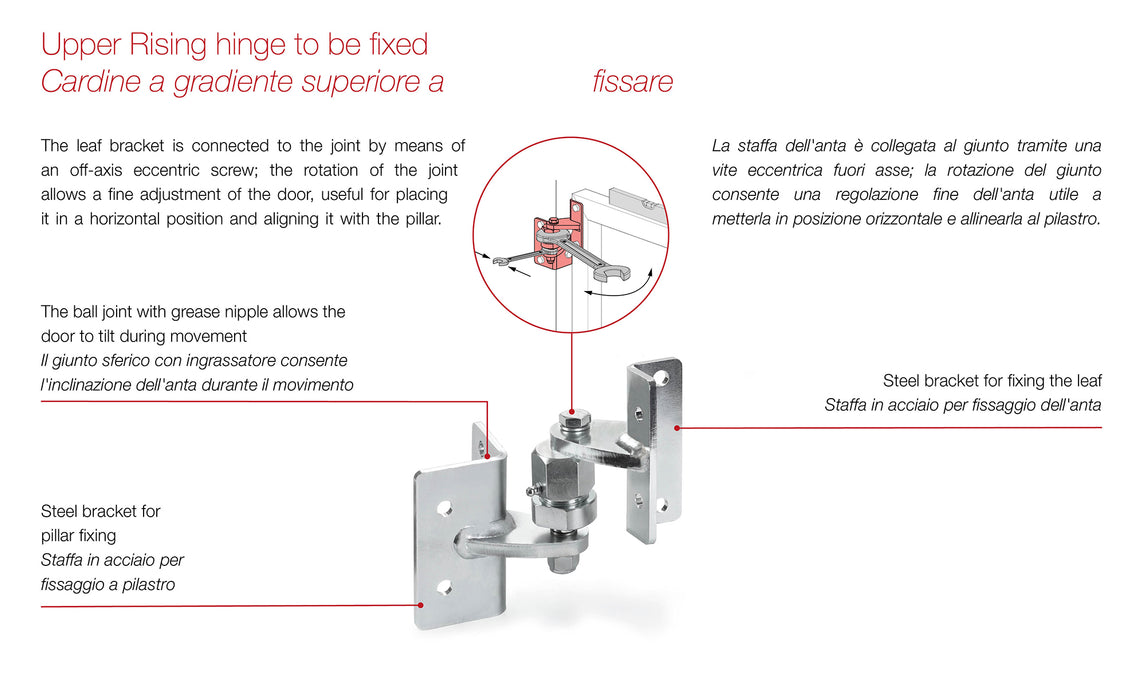 Rising Gate Hinge