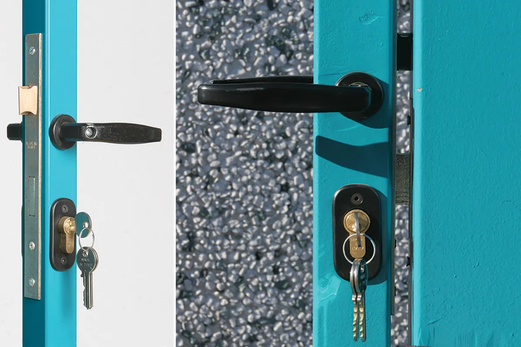 3500 Pre-Drilled Steel Box Section for Gate Locks – 40x40mm