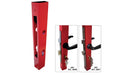 Picture of different options. Box Section with cut outs, Box Section with 2500 Lock and 2501 Hook Lock