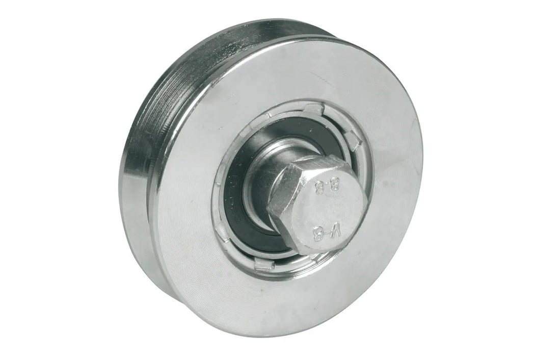 V-Groove Roller Wheel for Sliding Gates - 2 Ball Bearing 362