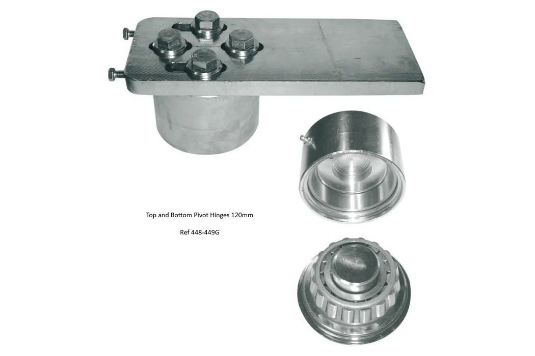 Ball Bearing Pivot Hinge for Heavy Gates 2000kg 448-449G