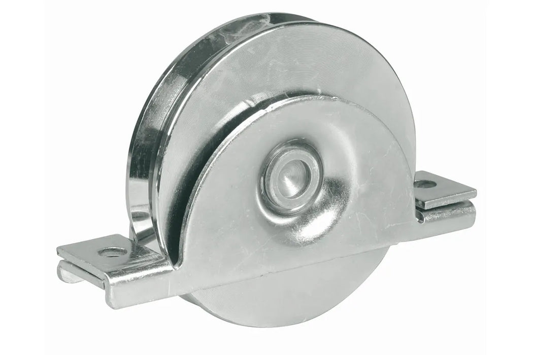 992 Stainless Steel Wheels With Support Rolls on U Ø20mm Round