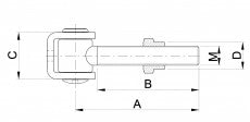 Regulating hinge with screw