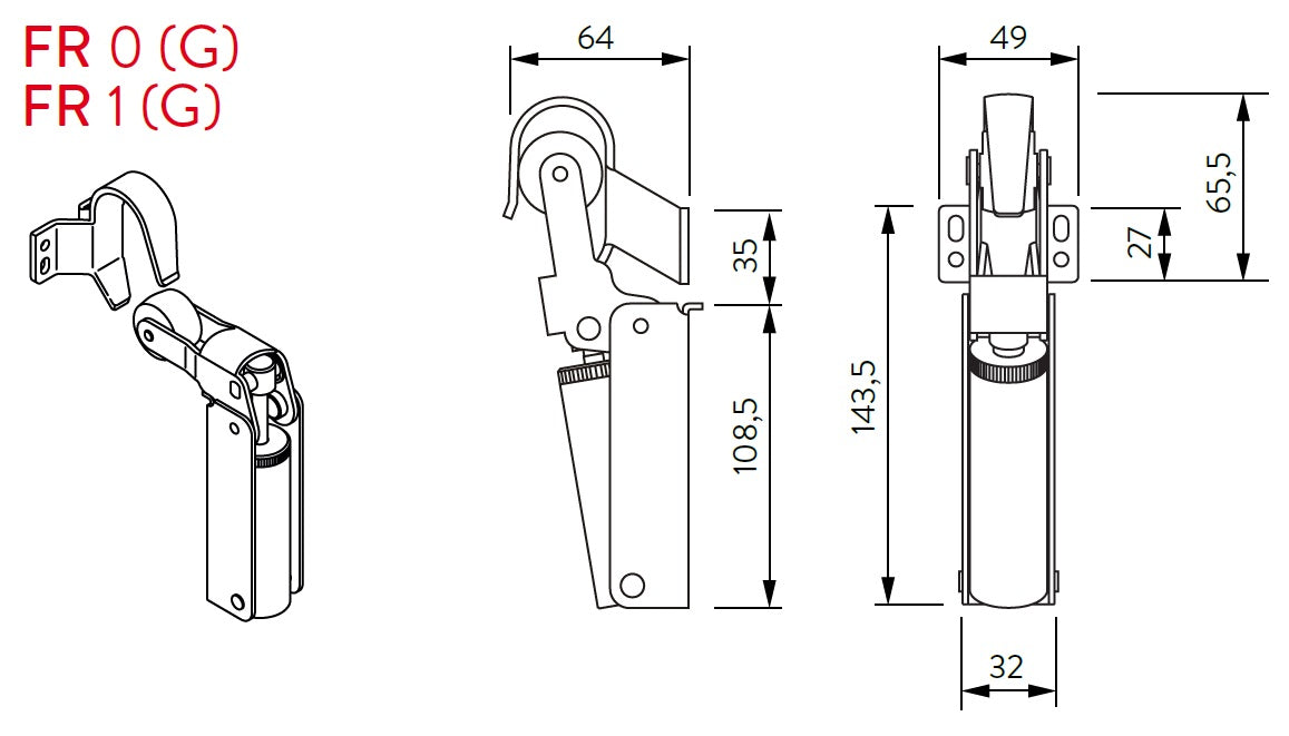 Dictator Retaining Brake