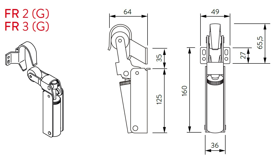 Dictator Retaining Brake