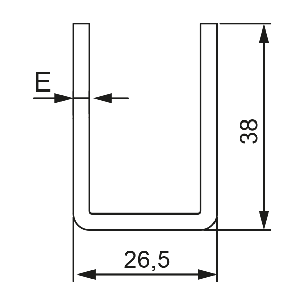 U-40 Stainless Steel 316 Sliding Door Kit – 300kg Heavy Duty