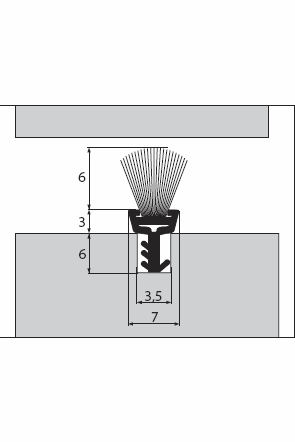 B30 Brown Brush