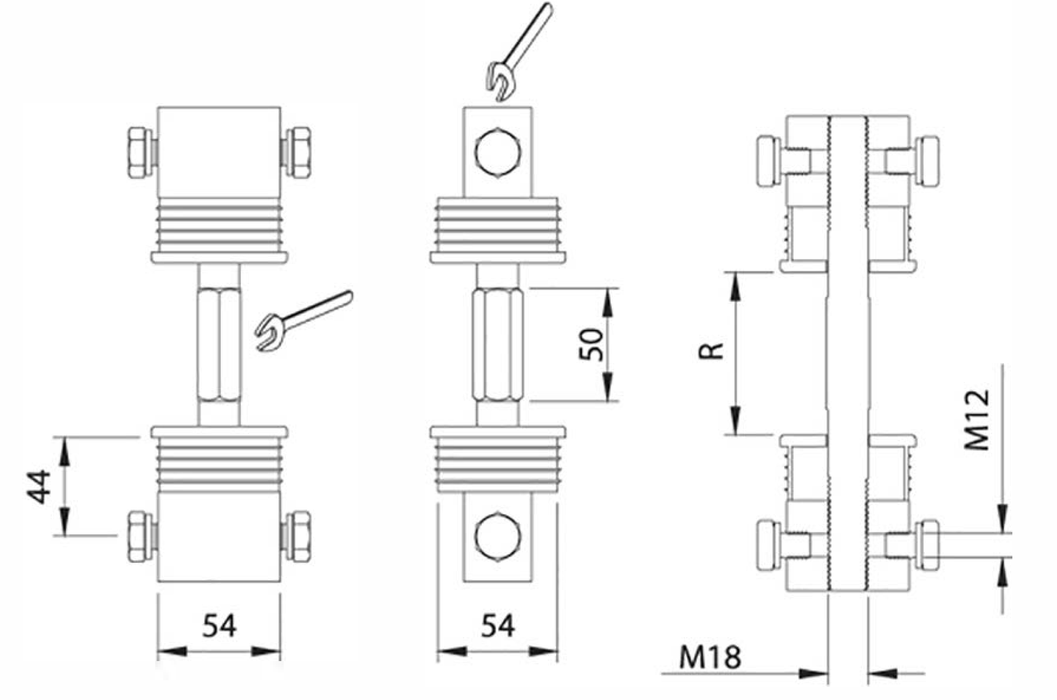 Tension Bar for Gate Regulation - CG-40
