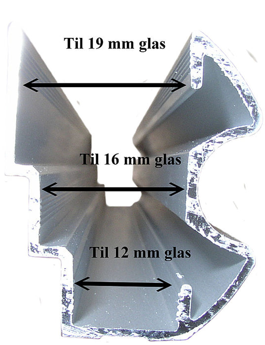 Sliding Wardrobe Track M50 L50