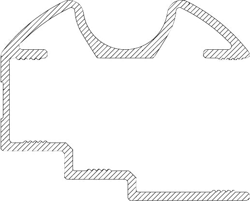 Sliding Wardrobe Track M50 L50