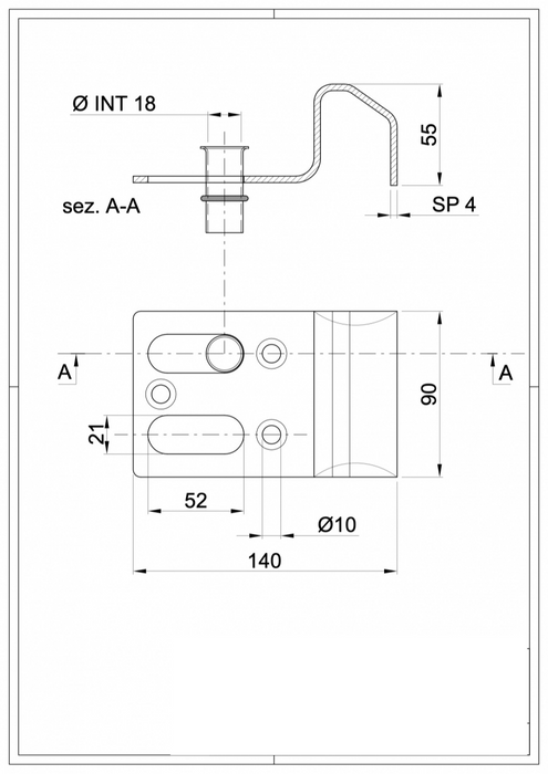 498 Steel Gate Stopper