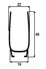 Insulated Roller Shutter Bumper Strip EPDM