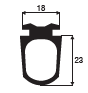 Insulated Roller Shutter Bumper Strip EPDM