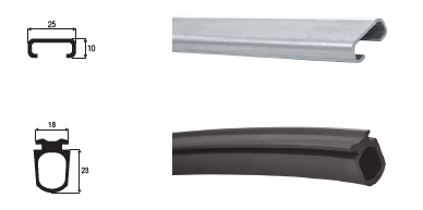 Insulated Roller Shutter Bumper Strip EPDM