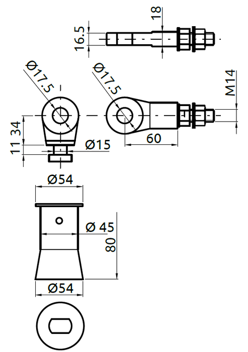 Bell Padlocks for Rolling Shutters