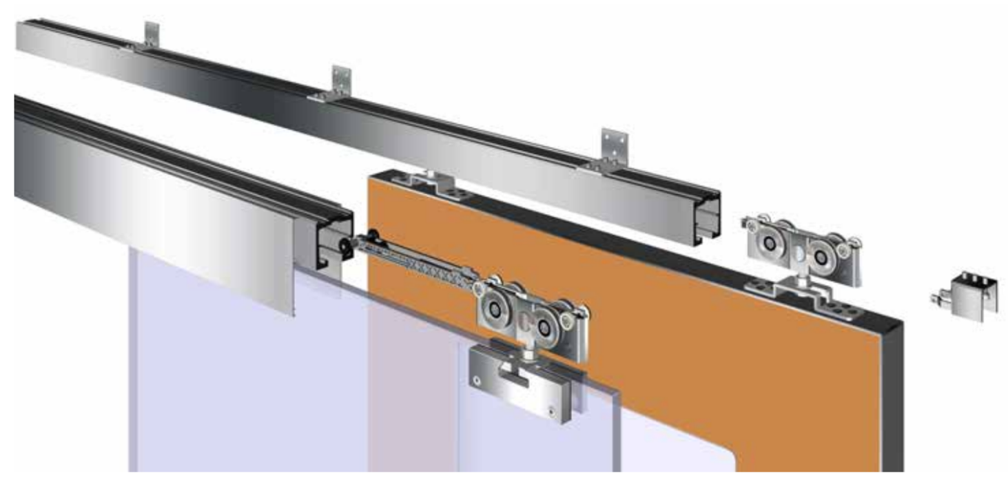5900 Sliding System for doors weighing up to 450KG