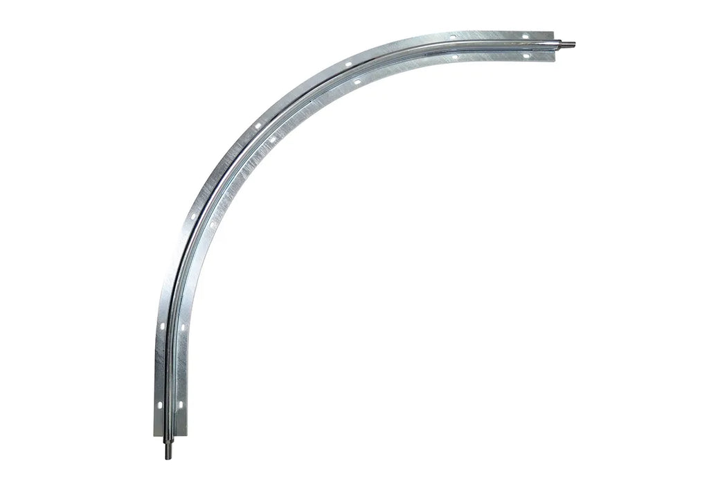 Curved Rail for Sliding Gate System - metal-3401