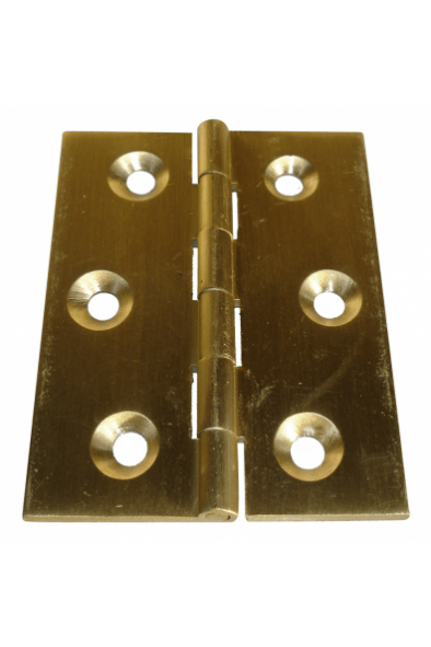 Brass Satin Hinge Lacquered - ADG