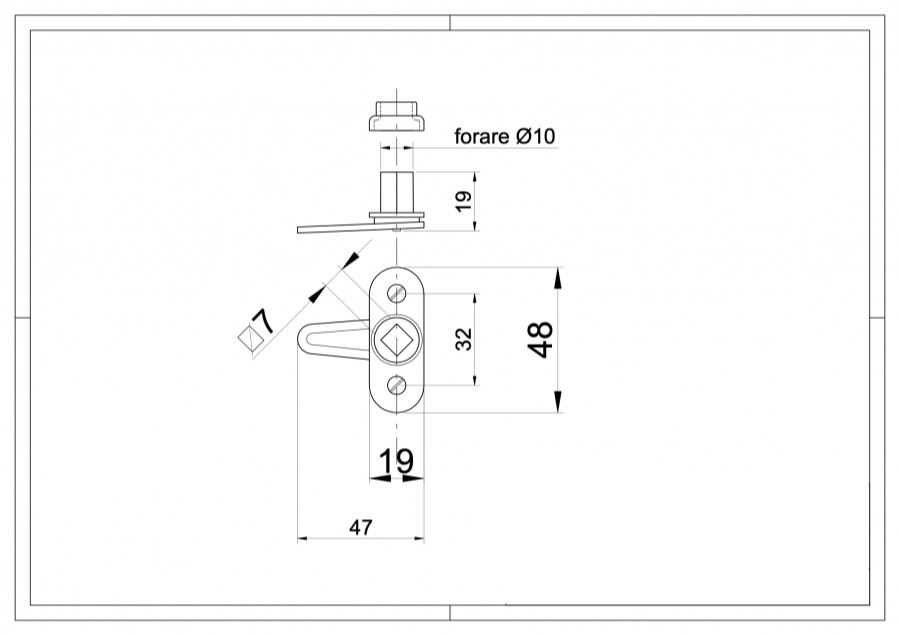 Latches for Metal Door