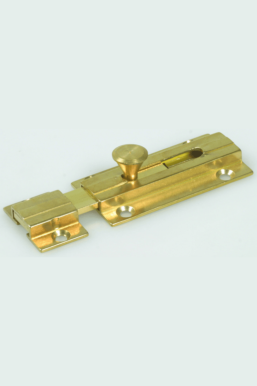 Small Flat Brass Bolt