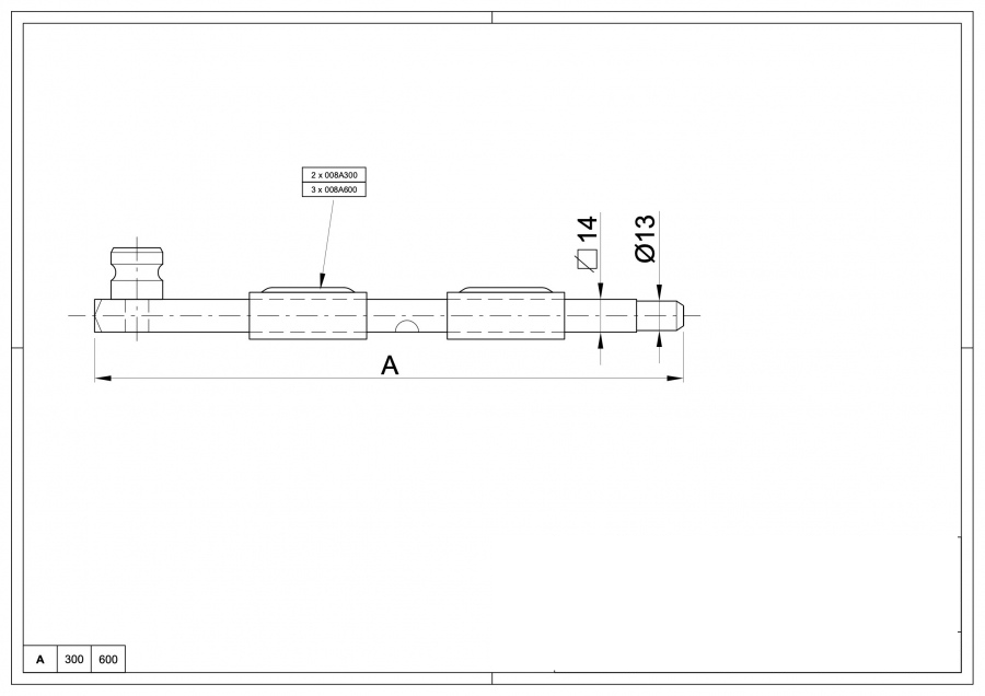 Square Round Top Bolt to Weld Heavy Type
