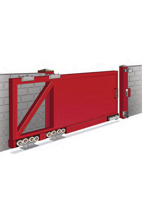 Cantilever Gate System 4 Wheels Light Type