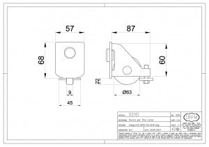 Final Wheel For Cantilever System 2140 and 2160