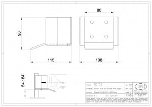 Staple for Cantilever System 2140 or 2160 or 2170