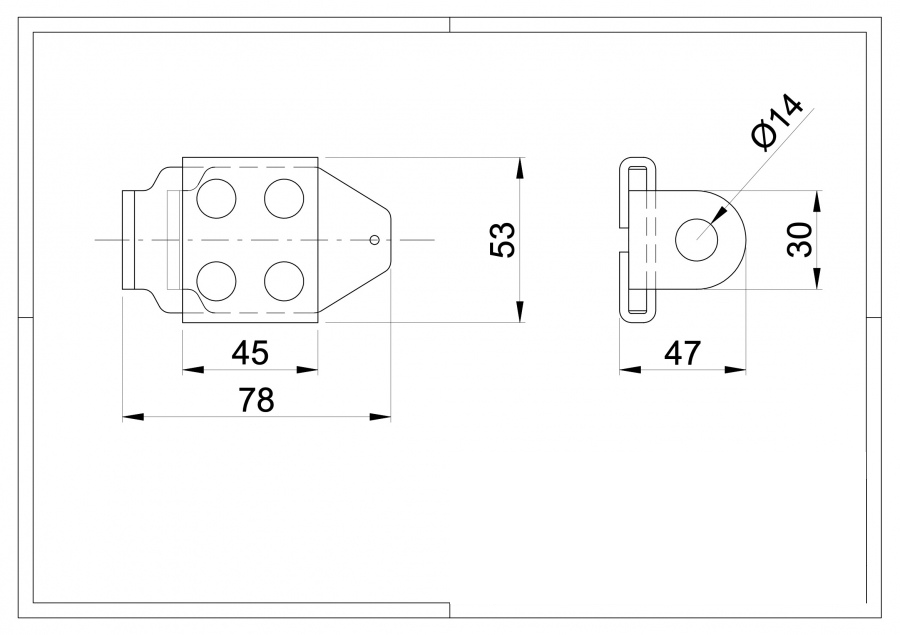 2212 Adjustable Hasps for Padlock