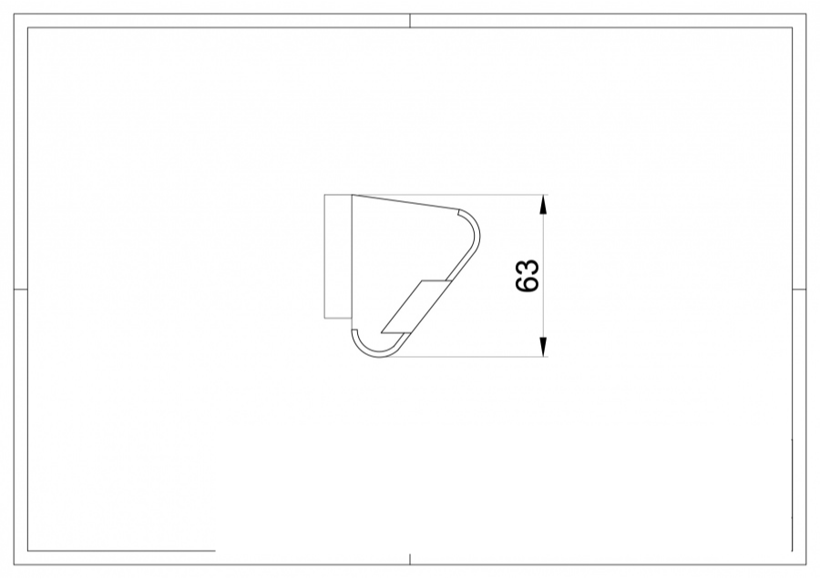 Bottom Wasistas Hinge to Weld Right and Left
