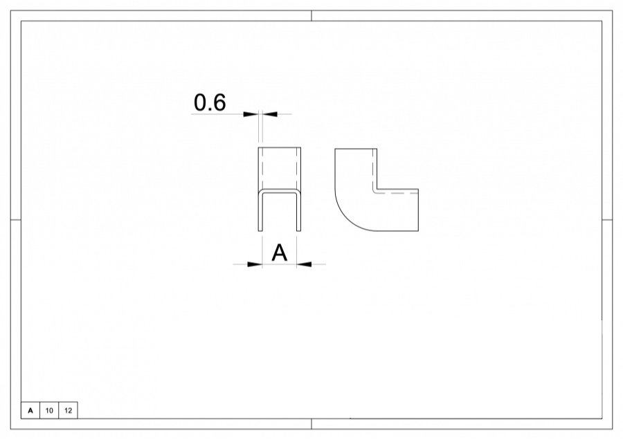 Cover for Corner Joints Square Model