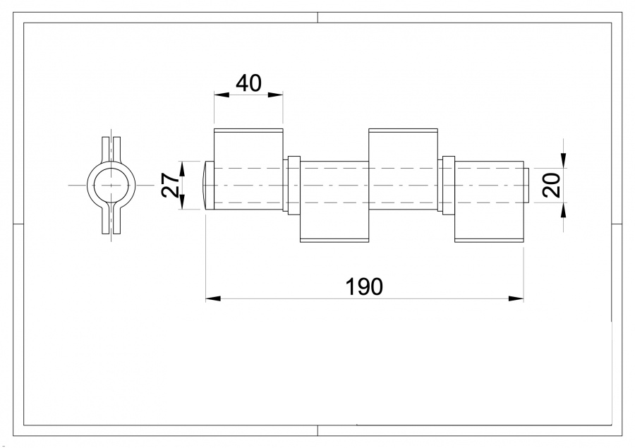 Heavy Duty Gate Hinge 4 Closed Wings Removable pin