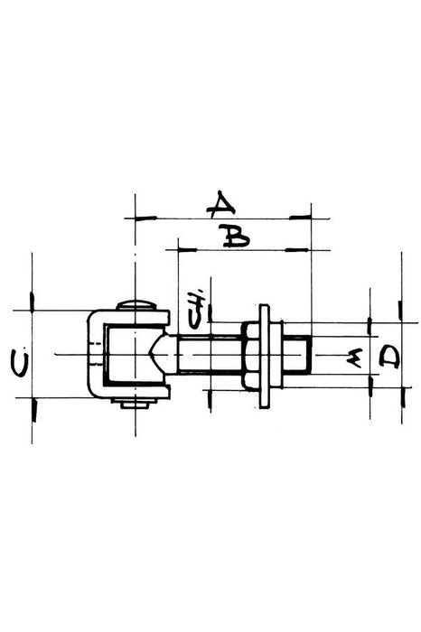 Regulating Hinge for Gates with Large Washer