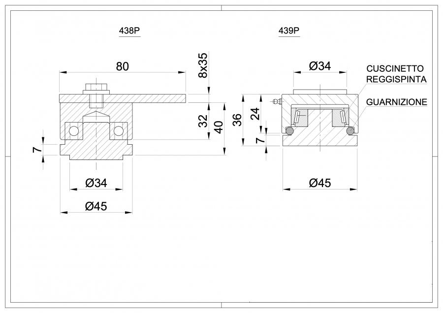 Ball Bearing Hinges 45 degree angle