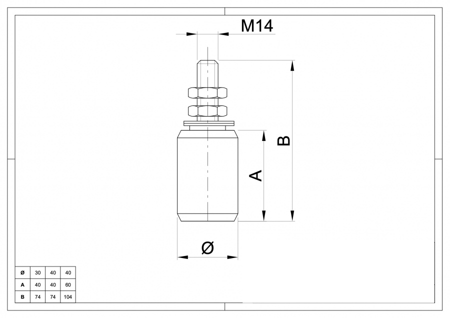 Brass Roller Guide for Sliding Door Gate