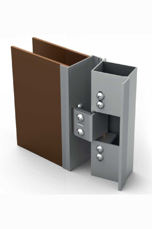 Concealed 3D hinges for armored doors