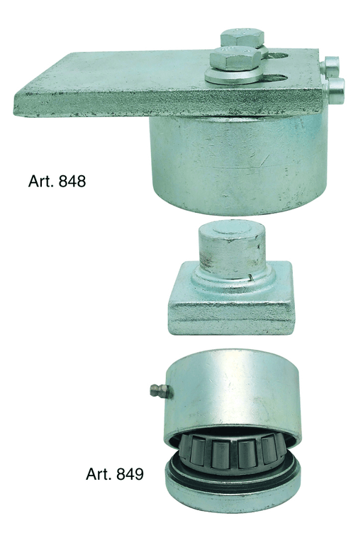 Ball Bearing Gate Hinge regulated with Screw