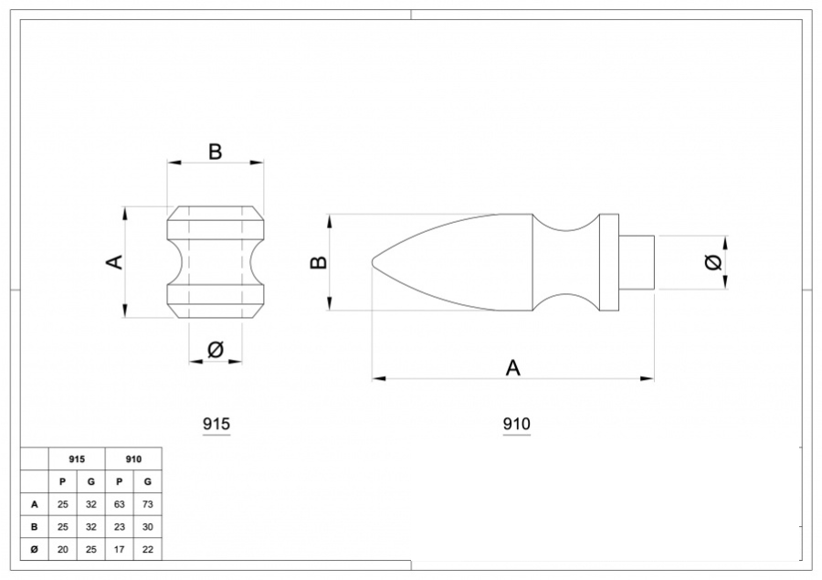 Decorative Gate Spears