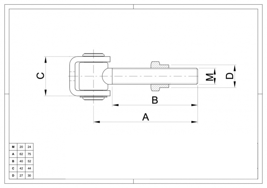 925 Regulating Hinge in Stainless Steel for Swinging Gate