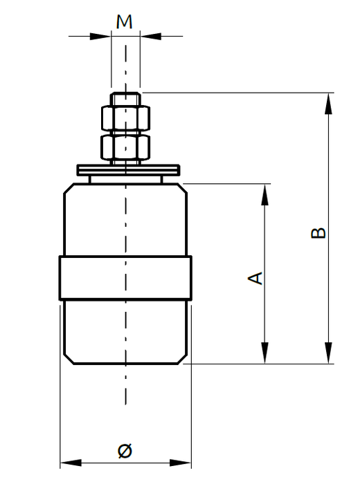 Guide Roller Nylon with Stainless Steel Bolt 960-960A