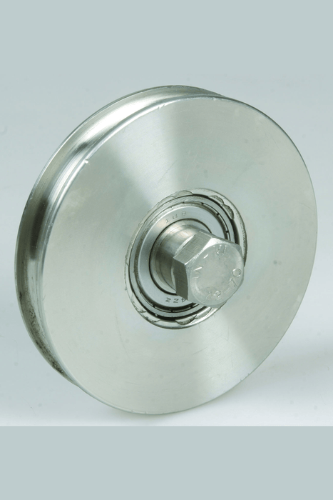 Sliding Gate Wheel Round Groove 1 Ball Bearing