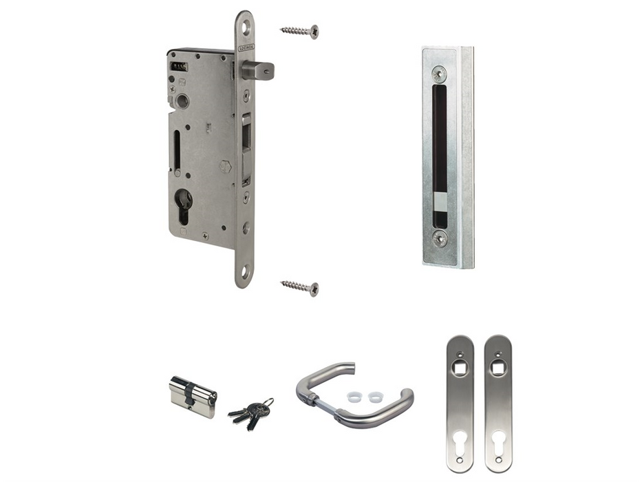 Stainless Steel Insert Lock For Wooden Gates