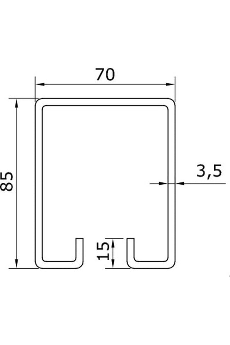 Industrial Sliding Door Gear E1200 E2000