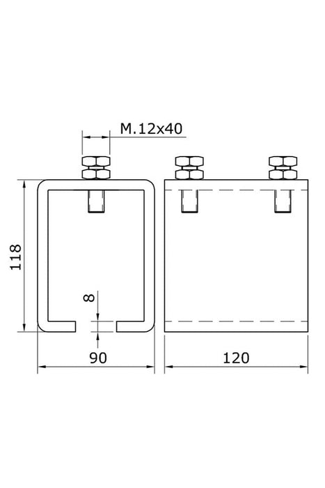 Industrial Sliding Door Gear E1200 E2000